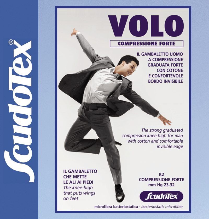 gambaletto volo uomo forte