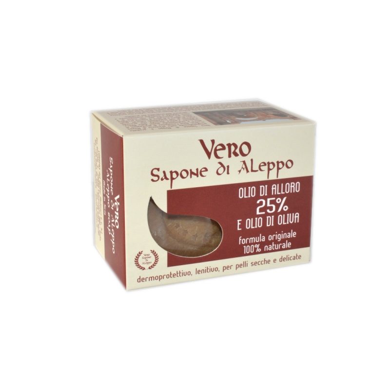 Sapone di Aleppo naturale per la cura della pelle