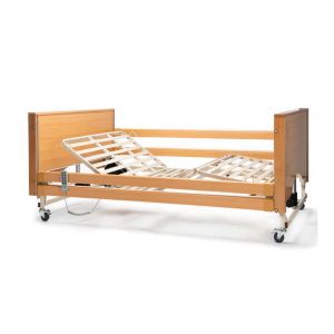 Letto Elettrico Elevabile Aurora con Rete da 120 cm in Posizione Elevata