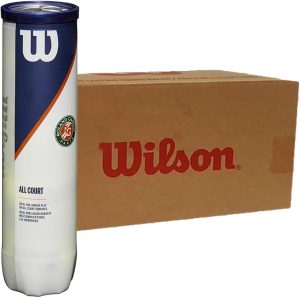 Scatola da 18 tubi di palline Wilson Roland Garros Clay Court per terra battuta