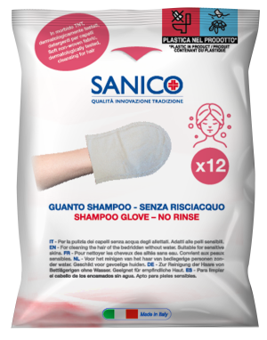 Manopola Shampoo SA161 senza risciacquo Sanico